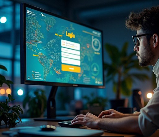 Interface do App Luckiest